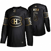 Canadiens 6 Shea Weber Black Gold Adidas Jersey Dyin,baseball caps,new era cap wholesale,wholesale hats
